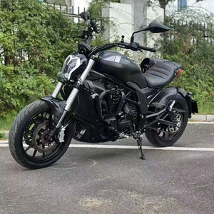 Motocicleta original <span class=keywords><strong>Benelli</strong></span> <span class=keywords><strong>502C</strong></span> Cruiser retro refrigerada por aire de gran cilindrada. Hecho en China. Diseño único. Adecuado para Calle - Product Image 2