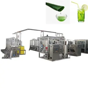 Ligne de production de jus d'aloe vera de qualité supérieure machine de traitement d'aloe vera