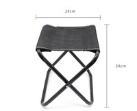 Chaise pliante portable en acier inoxydable sp-256, chaise pliante d'extérieur pour camping pêche, chaise de camping en toile, croquis, tabouret pliant en acier inoxydable