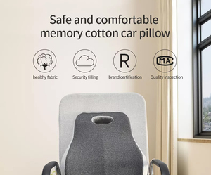 Bộ nhớ bọt gối thắt lưng hỗ trợ gối Ergonomic văn phòng thoải mái và thư giãn thắt lưng hỗ trợ gối đệm - Product Image 4