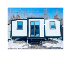 Hazır 3 yatak odası prefabrik ev prefabrik modüler evler genişletilebilir konteyner çelik ofis çağdaş özelleştirilmiş renk