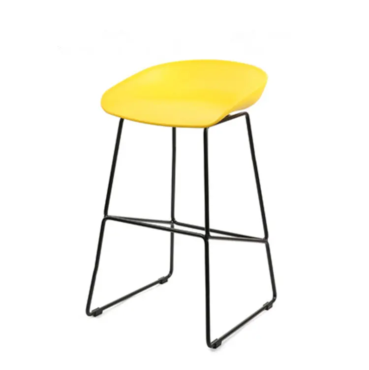 Metal cafe sandalyeler şezlong dökün restoran kahve sayaç yüksekliği chairs_design çelik bar taburesi yemek modern