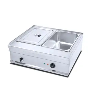 Fast Food Equipment Electric Bain Marie Food Warmer Table Top Electric Bain Marie Electric Bain Marie