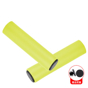 Poignées de guidon de vélo bleu <span class=keywords><strong>mousse</strong></span> souple Silicone éponge poignées de guidon ensemble de couverture de guidon équipement d'équitation poignées de vélo - Product Image 6