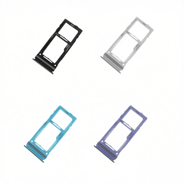 Replacement SIM and MicroSD Tray for for A52s 5G 2021 A528B in Black White Blue Green Colors (ABS Material)