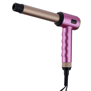Nuevo diseño, 45W, portátil, automático, PTC, calentamiento rápido, pinza <span class=keywords><strong>de</strong></span> recubrimiento <span class=keywords><strong>de</strong></span> cerámica, rizador <span class=keywords><strong>de</strong></span> pelo Digital LED - Product Image 2
