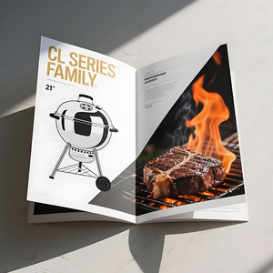 Tùy chỉnh màu giấy nhỏ <span class=keywords><strong>Brochure</strong></span> sản xuất Tập Sách hướng dẫn hướng dẫn sử dụng Cuốn Sách Nhỏ Tạp Chí danh mục sản phẩm in ấn Maker - Product Image 1