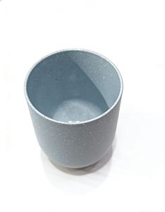 ชุดถ้วยเยอร์บา มาเต้ สีเทาลายจุด ดีไซน์โค้งมน สำหรับใช้ในบ้านและร้านกาแฟอย่างมีสไตล์ - Product Image 5
