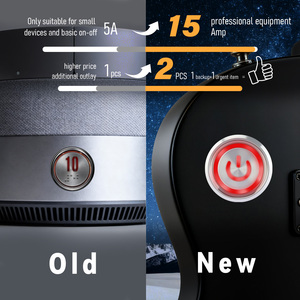 زر ضغط من الفولاذ المقاوم للصدأ والألومنيوم بدرجة حماية IP65، مؤقت أو ثابت، تشغيل/إيقاف، محدد بوضعيتين و3 محطات، زر مضيء - Product Image 4