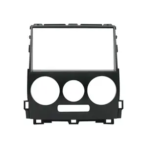 Panneau Radio Fascia de voiture 9 pouces pour TOYOTA Land Cruiser Prado (120) 2004-2009 Dash Kit Facia Console lunette adaptateur plaque cadre