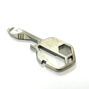 EDC Công cụ đa chức năng mini Cắm Trại Di động Đi Bộ Đường Dài Ngoài Trời công cụ móc chìa khóa - Product Image 6