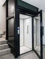 Wemet Villa ascenseur en acier inoxydable ascenseur domestique résidentiel ascenseur avec cabine de fantaisie pour maison