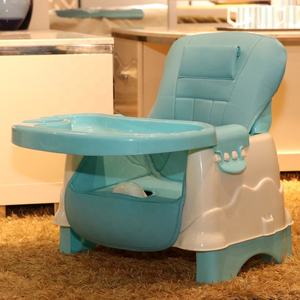 <span class=keywords><strong>Chaise</strong></span> haute pour bébé, multifonctionnelle, pliable, en plastique, portable, siège à dossier haut, réglable en hauteur, universelle - Product Image 2