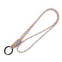 Cordon universel pour téléphone portable de 48 cm, bandoulière longue pour téléphone, chaîne et sangle pour téléphone portable, breloque en paracorde, porte-clés