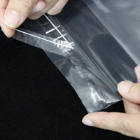 Petits sacs en plastique auto-adhésifs transparents pour l'emballage postal et d'habillement