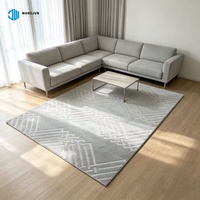 Tapis de sol en polyester gaufré 3D pour la décoration intérieure, tapis de salon, tapis de sol gaufrés, prix d'usine