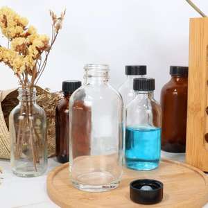 Bouteille de <span class=keywords><strong>vin</strong></span> 30ml Mini verre avec bouchon Petite bouteille en verre Bouteille d'alcool <span class=keywords><strong>vide</strong></span> réutilisable 750ml avec bouchon à vis noir - Product Image 6