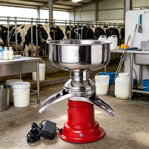 Séparateur centrifuge de crème de lait de table en acier inoxydable pour petites exploitations agricoles - Product Image 1