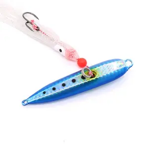 Hunt House Bottom Saltwater Ship Señuelos de metal Jig Spoon Señuelo Pulpo Falda Cebo de pesca Señuelo - Product Image 1