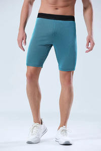 Erkek beş nokta şort koşu için nefes çabuk kuruyan sıkıştırma pantolon parça alan eğitim sıska sonbahar streç sıkı - Product Image 3