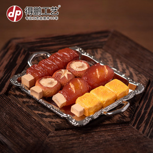 Miniature Resin Grilled <b>Skewers</b> Food Toys For Dollhouse Decorations And Accessories - Product Image 3
