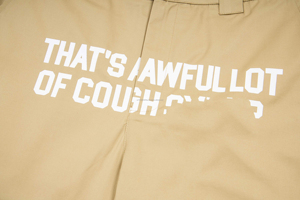 Pantalones Cortos Casuales de Hombre de Lujo de Alta Calidad con Estampado de Letras 'THAT'S A AWFUL LOT OF COUGH SYRUP' de Moda - Product Image 5