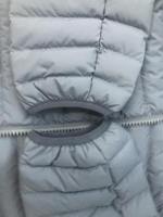 Blouson d'hiver matelassé à bulles - Col montant en toile, fermeture éclair sur le devant, pour la randonnée en plein air