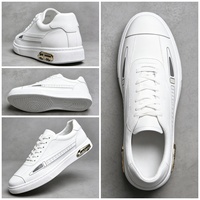 Chaussures de marche confortables et légères pour hommes et femmes, style Oxford, avec logo personnalisé, amorti et absorption des chocs, à lacets, décontractées