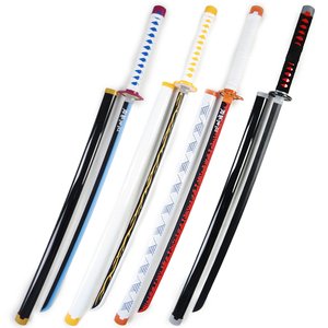 Espadas de Juguete de Anime Demon Slayer, Espadas de Bambú para <span class=keywords><strong>Cosplay</strong></span> para Niños, 103 cm, Gran Venta - Product Image 5