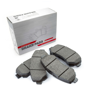 Má phanh xe hơi bán kim loại, gốm bán kim loại, bền, không gây tiếng ồn, tùy chỉnh theo nhà máy - Product Image 1