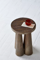 Table basse en bois massif rustique minimaliste classique, fabriquée à la main, légère, recyclée, meubles de maison, salon, salle à manger, thé inclus