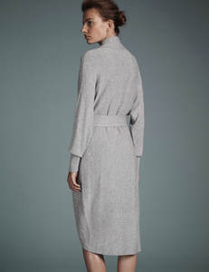 Crown wholesale women's flat knitted 100% <strong>cashmere</strong> <strong>robe</strong> lady fashion <strong>cashmere</strong> anti-pilling anti-wrinkle - Product Image 3