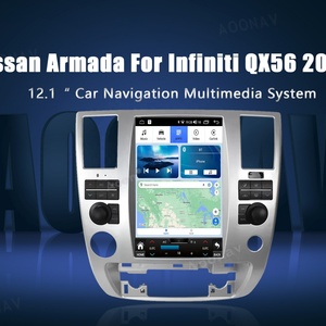 Radio para Auto Aoonav de 12.1 Pulgadas para Nissan Armada e Infiniti QX56 2009 2010, Pantalla Táctil, Carplay Inalámbrico, Reproductor de Navegación GPS, 128G - Product Image 2