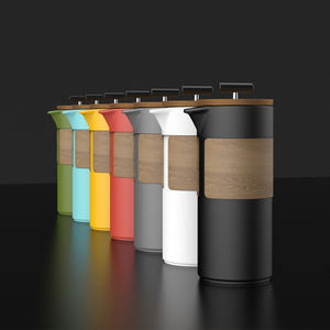 DHPO Cafetière portable en céramique isolée écologique de 450ml avec piston - Product Image 2