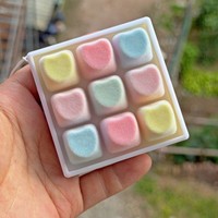 Multi-shape Keycaps Plush Fidget Switch Tester Keychain Soft Foam Squeeze Press Toy