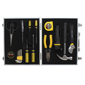 Boîte à outils combinée rouge de 18 pièces avec batterie rechargeable Cadeau de livraison immobilière <span class=keywords><strong>Achat</strong></span> groupé en gros - Product Image 4