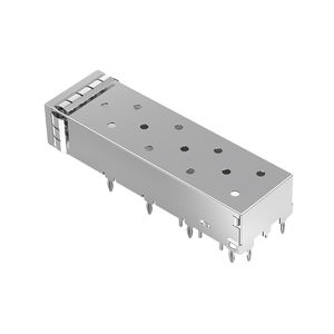 2007251 TE Compatible à travers le trou EMI Blindé Press Fit SFP + Cage Assembly - Product Image 2