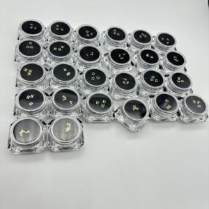 Kit di Gemme per Denti Placcate Oro su Base in Rame, Accessori Multiuso per lo Sbiancamento dei Denti e Decorazione di Gioielli con Gemme a Forma di Lettere - Product Image 6