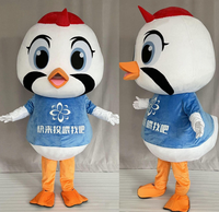Costume de canard gonflable personnalisé, costume de mascotte en peluche pour adultes, carnaval, Halloween, service OEM ODM personnalisé