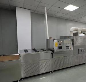 Tunnel industriel Séchage au micro-ondes Stérilisation Insecticide Cuisson Cuisson Dégraissage Équipement d'extraction Machine Fixation du thé - Product Image 4