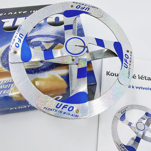 Truc de magie flottant UFO, illusion de lévitation de soucoupe volante, accessoires de magie de close-up, jouet de performance scénique pour magiciens - Product Image 4