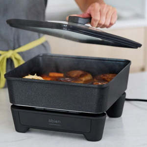 저전력 전기 딥 핫팟 분리형 베이스 균일 가열 빠른 가열 다기능 프라이 베이킹 핫팟 - Product Image 1