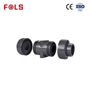 Venta Caliente de Fábrica: Válvula de Bola de Plástico PVC Roscada NPT DN80 Neumática Doble UPVC - Product Image 2