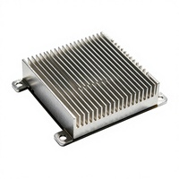 Radiateur en aluminium usiné par CNC avec ailettes denses pour le refroidissement des équipements électroniques