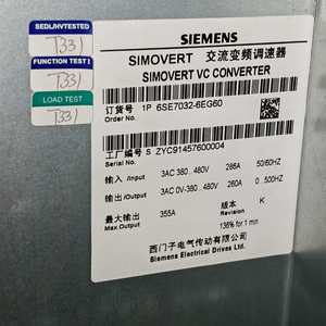 6SE7032-6EG60 6SE7032-1TG60 6SE7032-6TG60 6SE7032-1EG60 6SE7032-7EG60 ชุดควบคุมแบบตู้ - Product Image 6