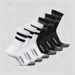 Sustainable Recycled Fiber <b>Socks</b> Custom Logo Wholesale Breathable Quick Dry High Performance Athletic Nylon <b>Socks</b> - Product Image 2