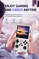 Console de jeu portable G Hot 4 pouces grand écran R36 Max, lecteur vidéo portable, 3500 mAh, système Android, 128 Go, R36Max