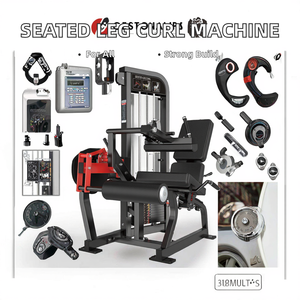 Attrezzatura da <span class=keywords><strong>Palestra</strong></span> Commerciale di Alta Qualità ed Economica, Macchina per Estensione e Flessione delle Gambe - Product Image 4