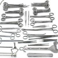 Basic Laparotomy Set 104 Pcs Surgical Instrument Manual German Stainless Steel Reusable ISO CE Approved General Surgery