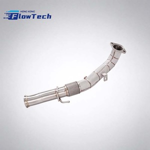 ท่อลงแรงดันสูง FlowTech สำหรับ Ford Focus RS 2.0T - ผลิตจากสแตนเลส T304 พร้อมแผ่นกันความร้อน - Product Image 2